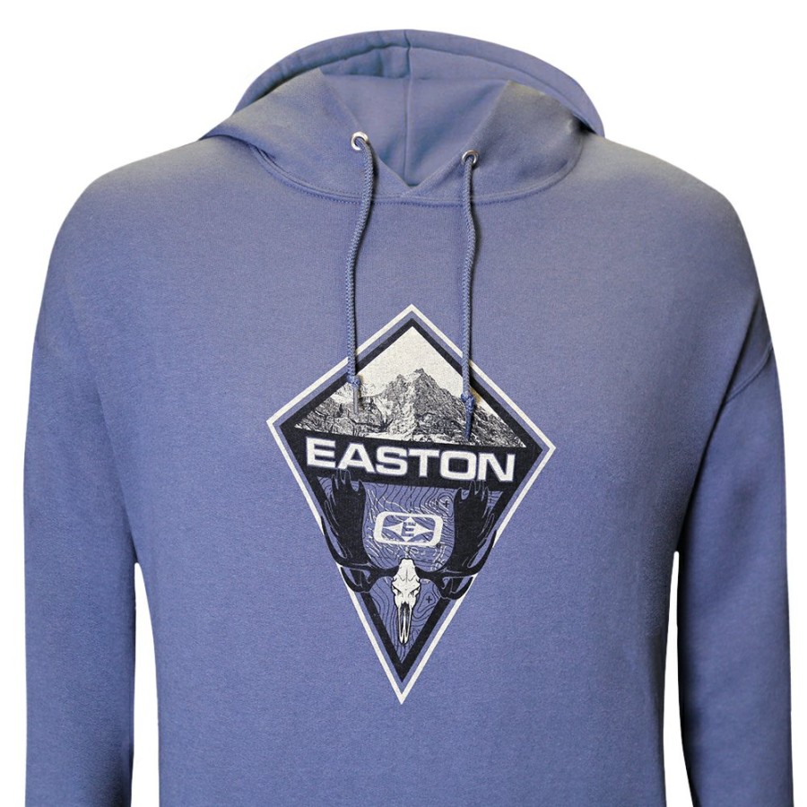 Clothing & Apparel Easton Archery | Mountain Moose Skull Hoodie Blue