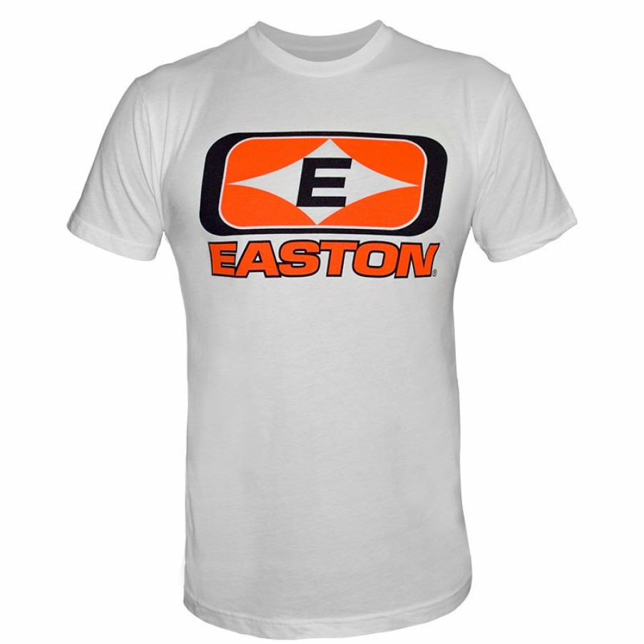 Clothing & Apparel Easton Archery | Diamond E Logo T-Shirt White