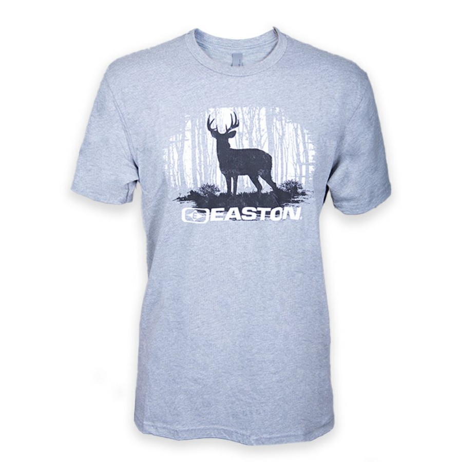 Clothing & Apparel Easton Archery | Whitetail Tee Gray