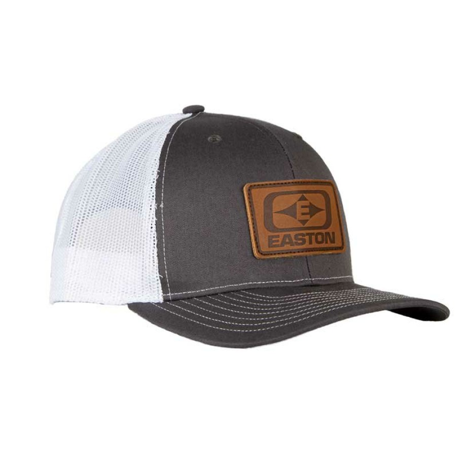 Clothing & Apparel Easton Archery | Stacked Easton Patch Hat Grey