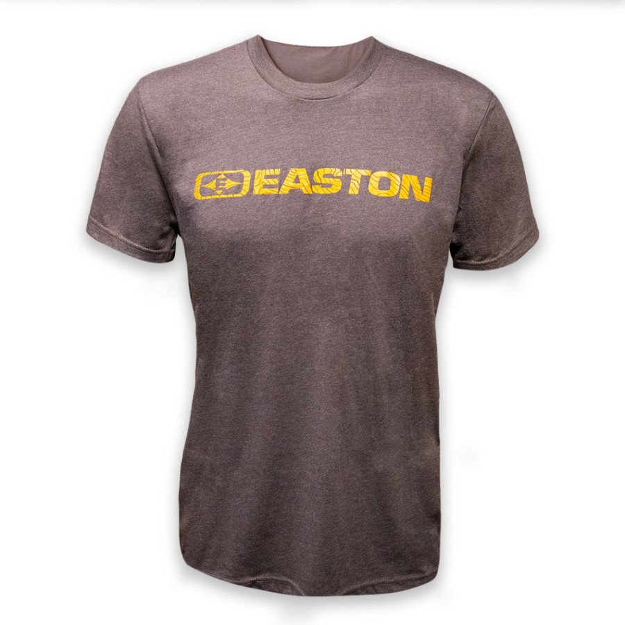 Clothing & Apparel Easton Archery | Topo Logo Tee Brown